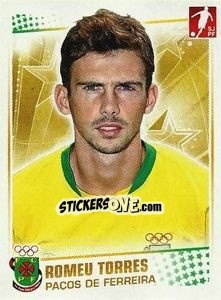 Figurina Romeu Torres - Futebol 2010-2011 - Panini