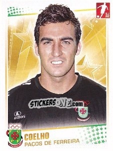 Sticker Coelho - Futebol 2010-2011 - Panini