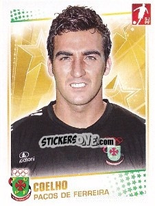 Sticker Coelho - Futebol 2010-2011 n. 180 - Panini