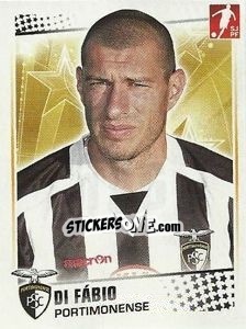 Sticker Di Fabio - Futebol 2010-2011 n. 186 - Panini