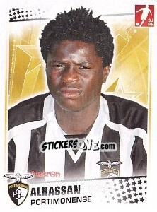 Sticker Alhassan - Futebol 2010-2011 n. 187 - Panini