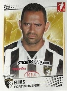 Sticker Elias - Futebol 2010-2011 n. 190 - Panini