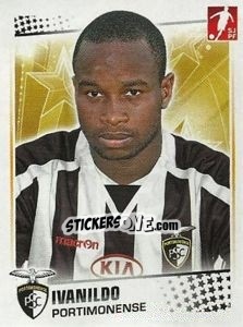 Sticker Ivanildo - Futebol 2010-2011 n. 195 - Panini