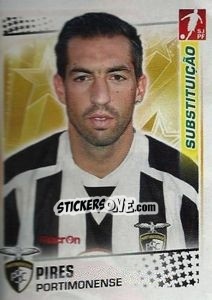 Sticker Pires - Futebol 2010-2011 n. 199-bis - Panini