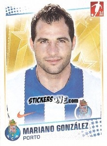 Figurina Mariano Gonzalez - Futebol 2010-2011 - Panini