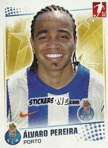 Sticker Alvaro Pereira - Futebol 2010-2011 n. 208 - Panini