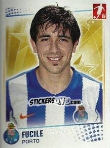 Sticker Jorge Fucile - Futebol 2010-2011 - Panini