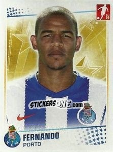 Sticker Fernando - Futebol 2010-2011 n. 210 - Panini