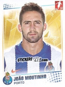 Sticker Joao Moutinho - Futebol 2010-2011 n. 211 - Panini