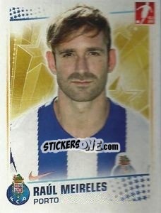 Sticker Raul Meireles - Futebol 2010-2011 n. 212 - Panini