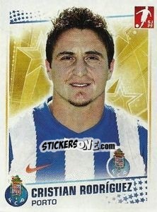 Sticker Cristian Rodríguez - Futebol 2010-2011 n. 215 - Panini