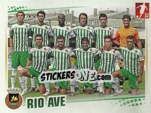 Sticker Equipa - Futebol 2010-2011 n. 222 - Panini