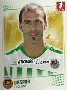 Sticker Gaspar - Futebol 2010-2011 - Panini