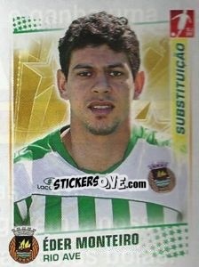 Sticker Eder Monteiro - Futebol 2010-2011 - Panini