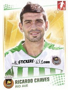 Cromo Ricardo Chaves - Futebol 2010-2011 n. 230 - Panini