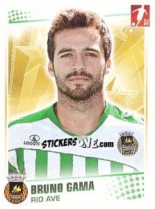 Sticker Bruno Gama - Futebol 2010-2011 n. 236 - Panini