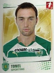 Sticker Tonel - Futebol 2010-2011 n. 245 - Panini