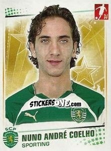 Sticker Nuno Andre Coelho - Futebol 2010-2011 - Panini