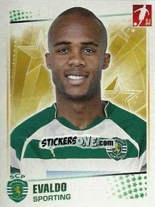 Sticker Evaldo - Futebol 2010-2011 n. 249 - Panini