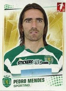 Sticker Pedro Mendes - Futebol 2010-2011 - Panini