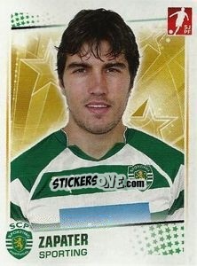Sticker Alberto Zapater - Futebol 2010-2011 n. 254 - Panini