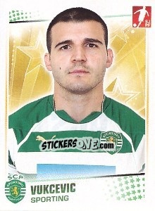 Sticker Simon Vukcevic - Futebol 2010-2011 - Panini