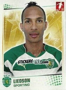Sticker Liedson - Futebol 2010-2011 n. 258 - Panini