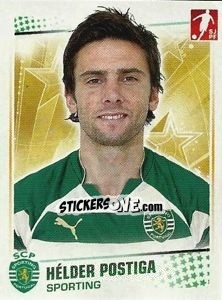 Sticker Helder Postiga - Futebol 2010-2011 n. 259 - Panini