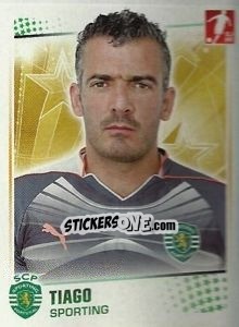 Sticker Tiago - Futebol 2010-2011 n. 260 - Panini