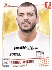 Sticker Bruno Miguel - Futebol 2010-2011 n. 265 - Panini