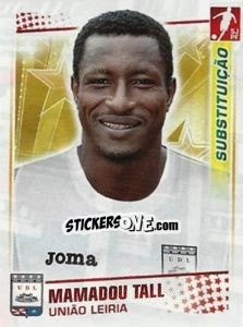 Sticker Mamadou Tall - Futebol 2010-2011 n. 267-bis - Panini