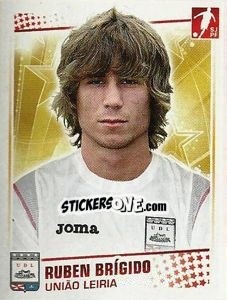 Sticker Ruben Brigido - Futebol 2010-2011 n. 273 - Panini