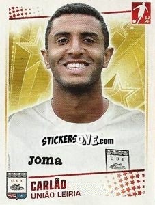 Sticker Carlao - Futebol 2010-2011 n. 279 - Panini