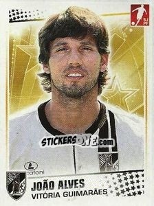 Sticker Joao Alves - Futebol 2010-2011 - Panini