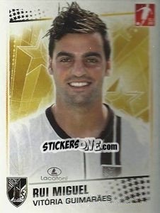 Figurina Rui Miguel - Futebol 2010-2011 - Panini