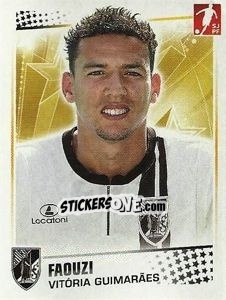 Sticker Faouzi - Futebol 2010-2011 n. 294 - Panini