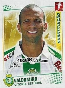 Sticker Valdomiro - Futebol 2010-2011 n. 304-bis - Panini