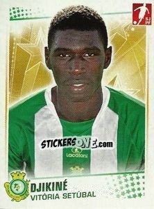 Sticker Djikine - Futebol 2010-2011 n. 308 - Panini