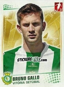 Sticker Bruno Gallo - Futebol 2010-2011 n. 315 - Panini