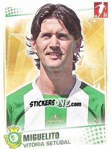 Sticker Miguelito - Futebol 2010-2011 - Panini