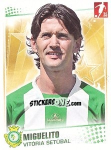 Figurina Miguelito - Futebol 2010-2011 - Panini