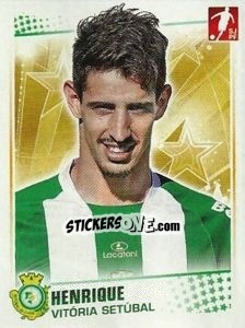 Sticker Henrique - Futebol 2010-2011 - Panini