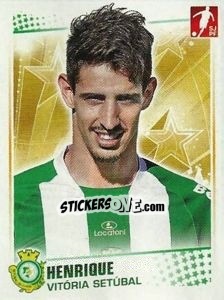 Sticker Henrique - Futebol 2010-2011 n. 318 - Panini