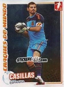Cromo Iker Casillas (Espanha) - Futebol 2010-2011 - Panini