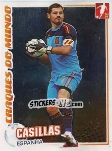 Sticker Iker Casillas (Espanha) - Futebol 2010-2011 n. 322 - Panini