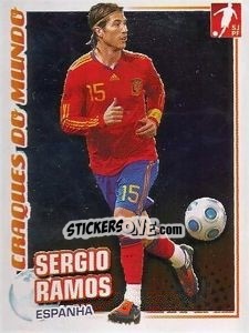 Sticker Sergio Ramos (Espanha) - Futebol 2010-2011 n. 323 - Panini