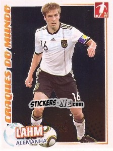 Sticker Philipp Lahm (Alemanha) - Futebol 2010-2011 n. 324 - Panini