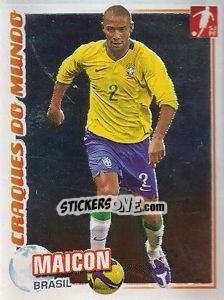 Sticker Maicon (Brasil) - Futebol 2010-2011 n. 325 - Panini