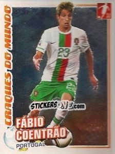 Sticker Fabio Coentrao (Portugal) - Futebol 2010-2011 n. 330 - Panini