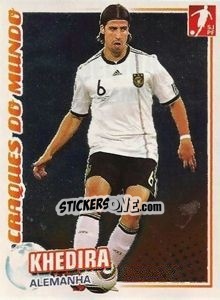 Sticker Sami Khedira (Alemanha) - Futebol 2010-2011 n. 332 - Panini